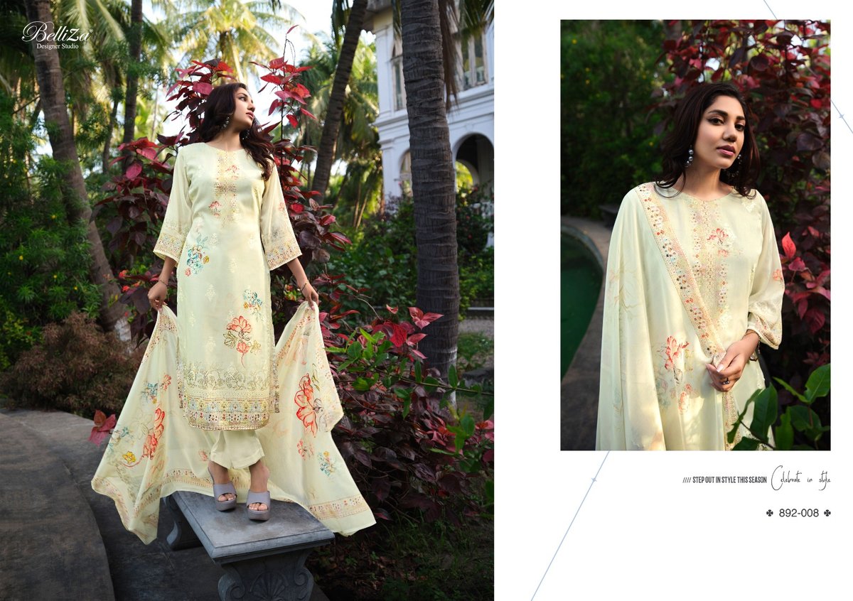 BELLIZA DESIGNER VERONICA 892-001 TO 892-008 8