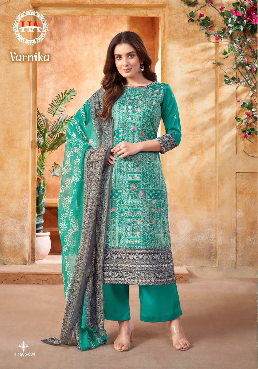 HARSHIT FASHION VARNIKA H-1505-001 TO H-1505-006 4