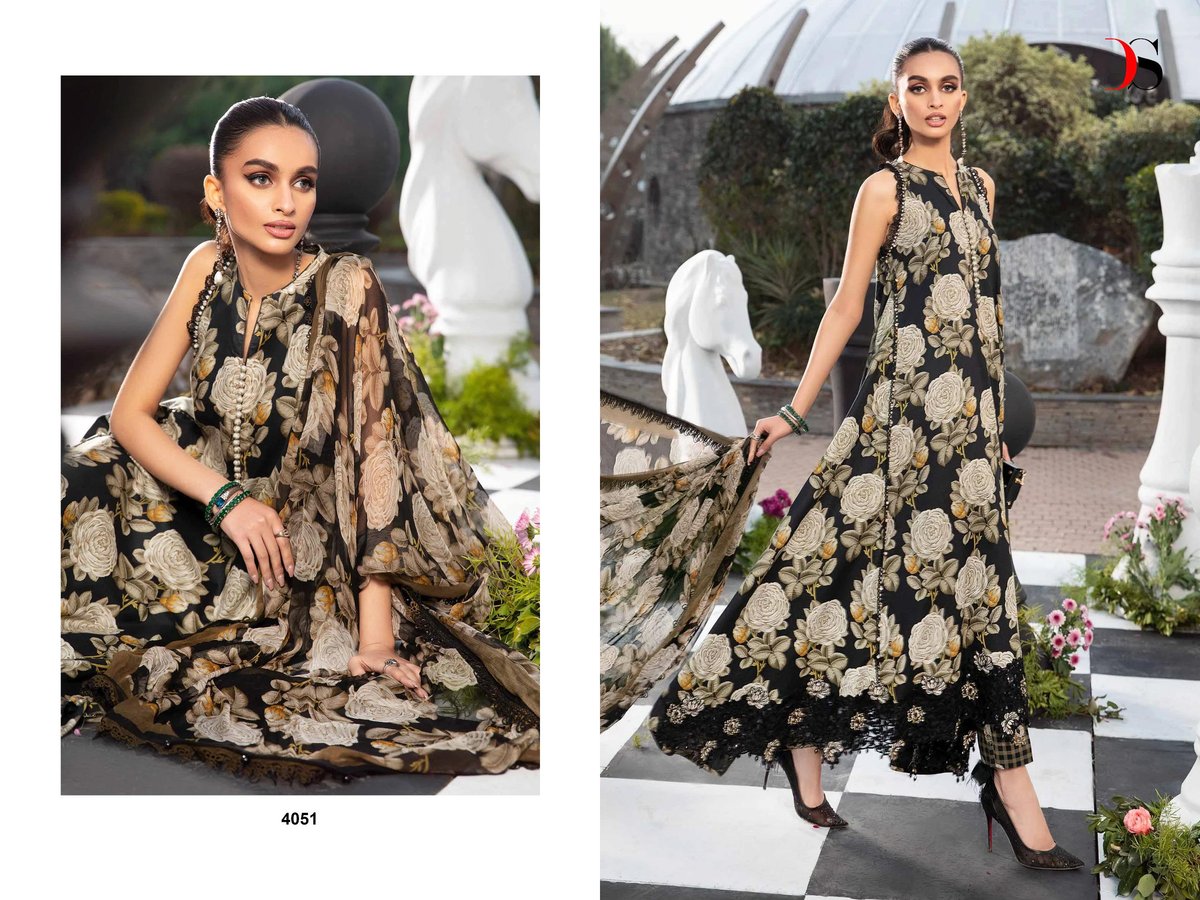 DEEPSY SUITS MARIA B M PRINTS - 24 4051 TO 4058 1