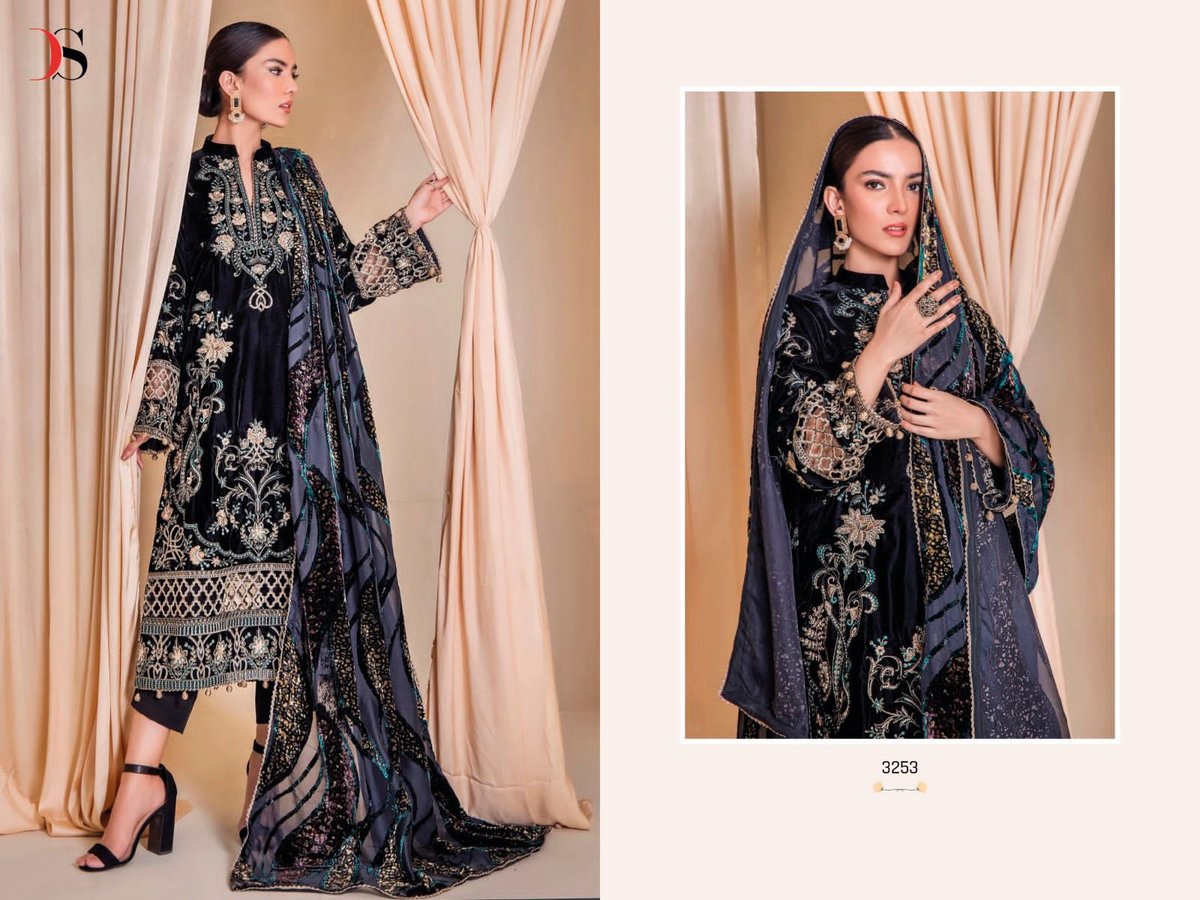 Deepsy Suit Adan Velvet 23 3251-3254 Series 3