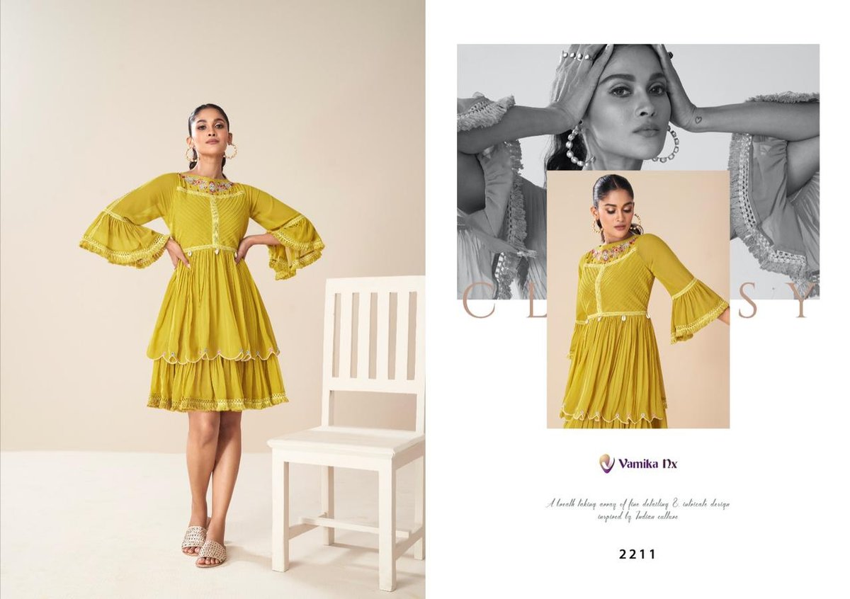 Vamika Nx Tunic Vol-2 2207-2212 Series 5