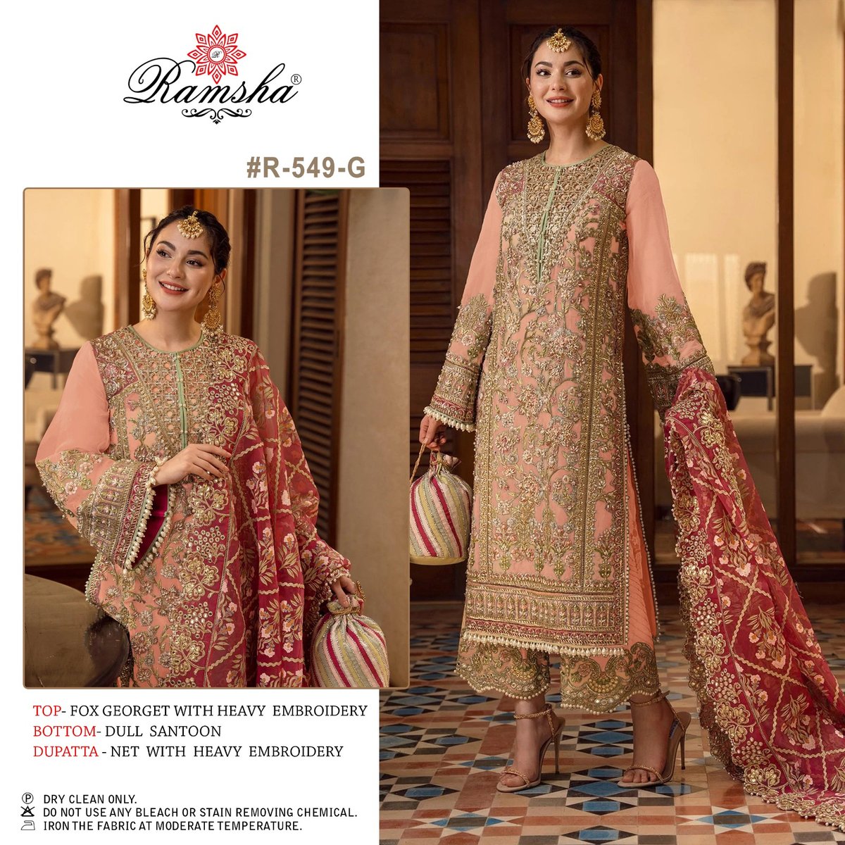 Ramsha Suit R-549 Nx New Colors 3