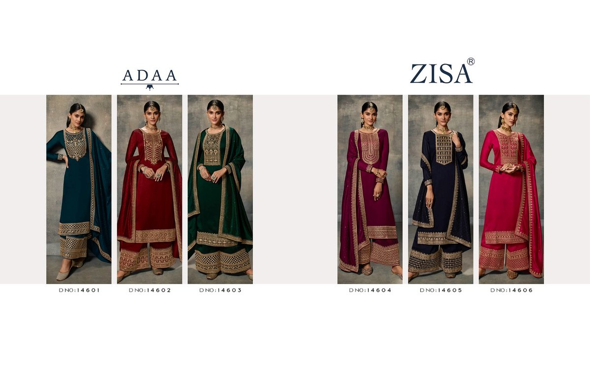 Meera Trendz Zisa Adaa 14601-14606 Series 7