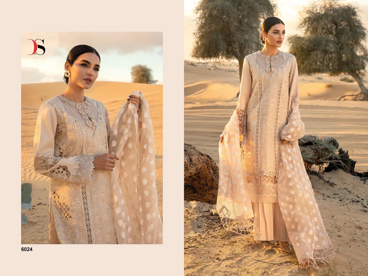 DEEPSY SUITS RANGRASIYA PREMIUM LAWN - 24 6021 TO 6026 4
