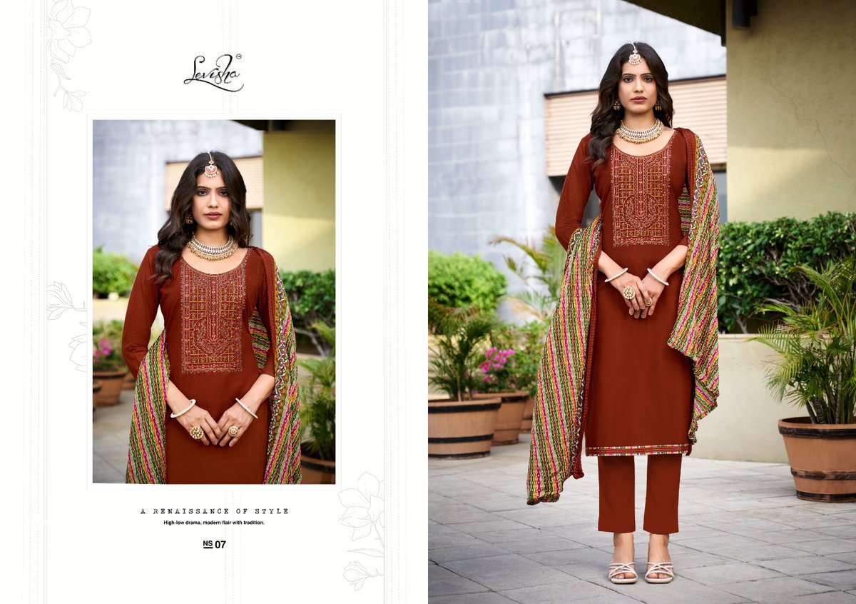 LEVISHA NIVISHA VOL-9 NS-01 TO NS-08 7