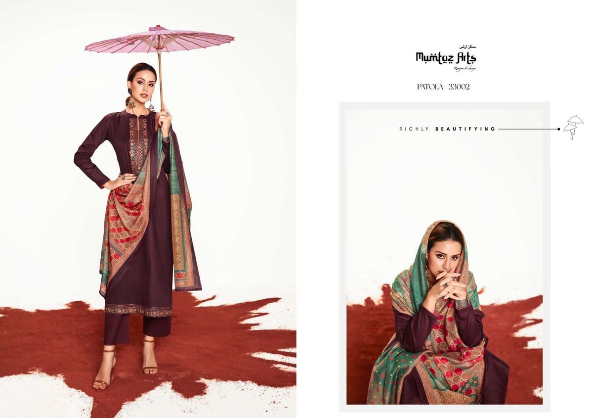 Mumtaz Arts Patola 33001-33006 Series 2