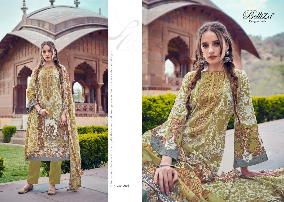 BELLIZA DESIGNER GUZARISH VOL-11 924-001 TO 924-008 6