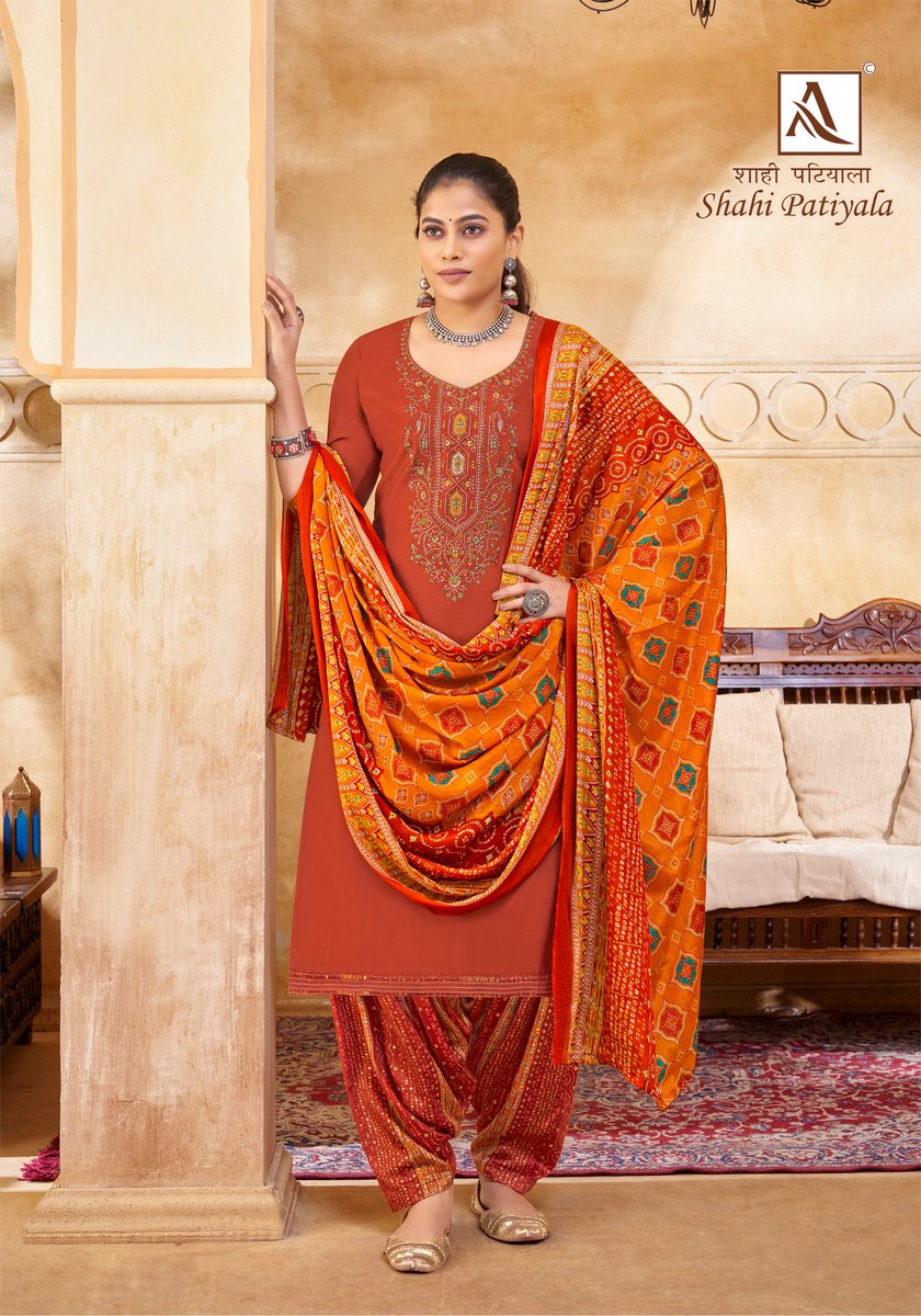 ALOK SUIT SHAHI PATIYALA H-1559-001 TO H-1559-010 3