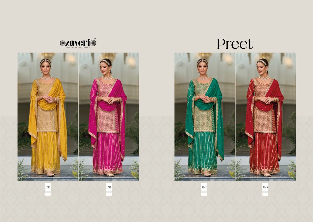 Zaveri Preet 1240-1243 Series 5