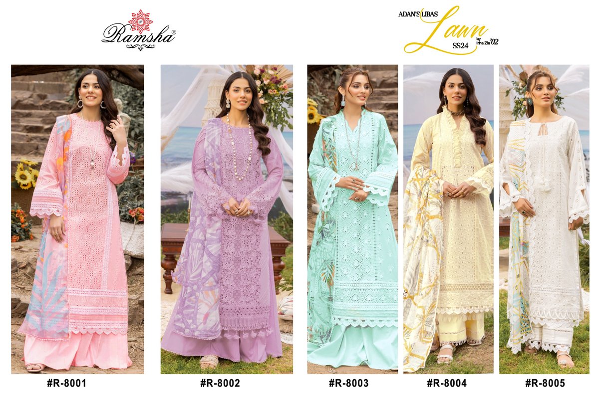 RAMSHA SUIT ADAN LIBAS R-8001 TO R-8005 6