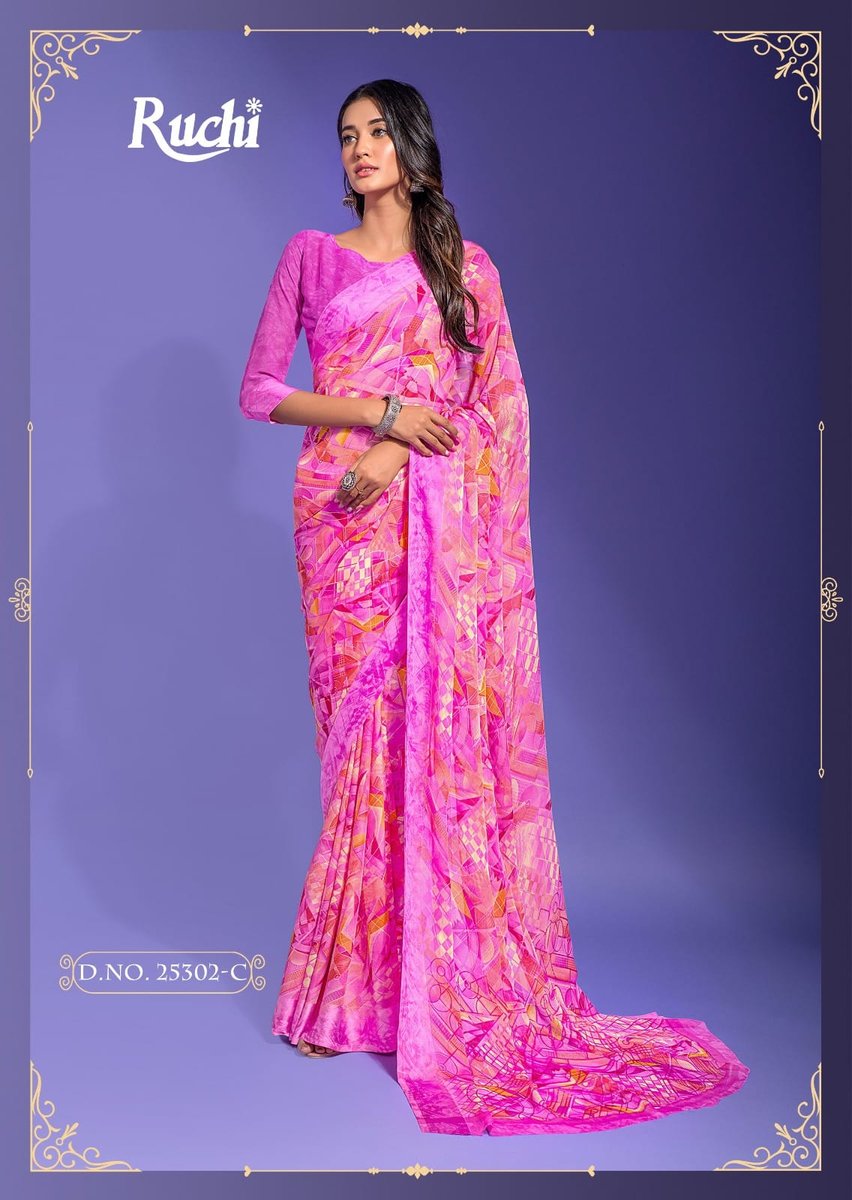 RUCHI CHERRY 25301 A & D TO 25303 A & D 7