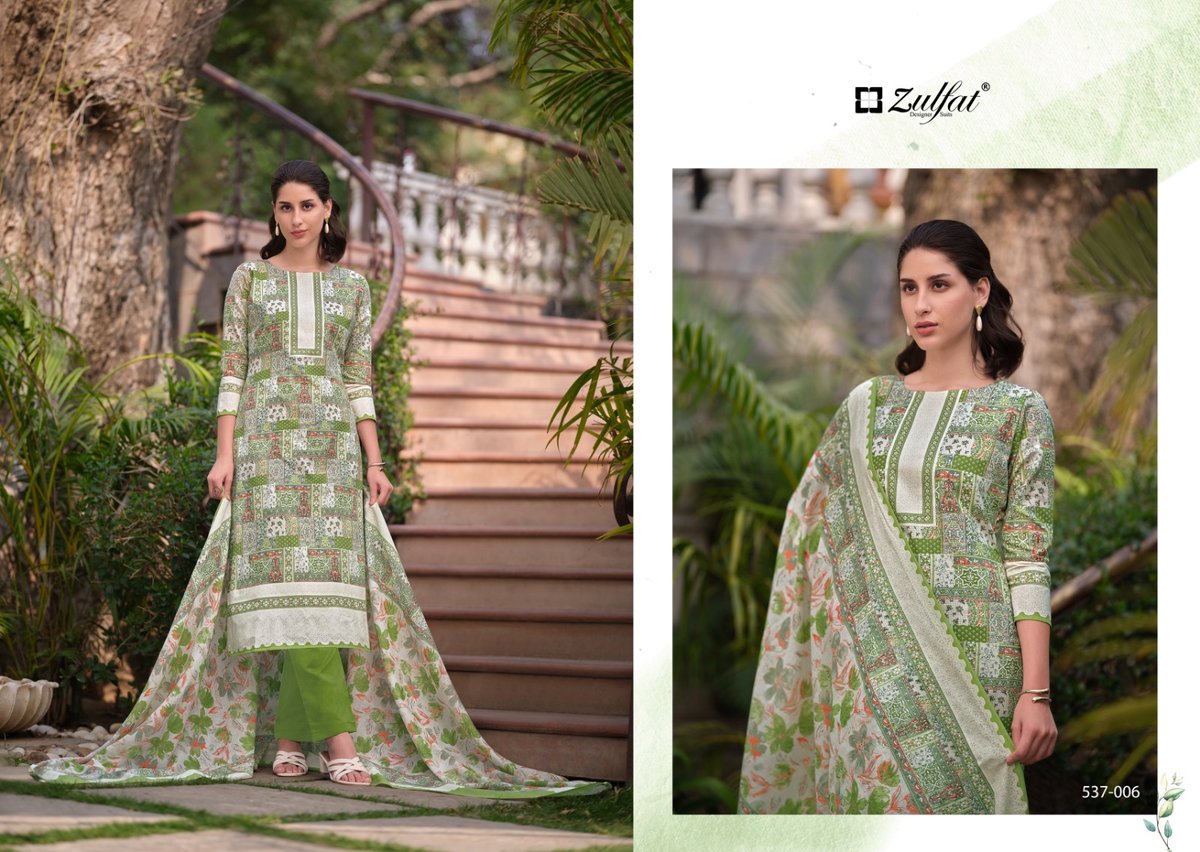 ZULFAT DESIGNER MARYAM VOL-2 537-001 TO 537-008 6