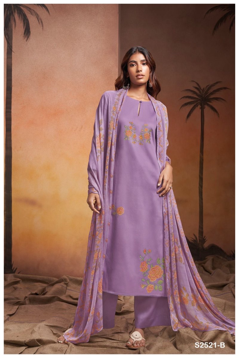 GANGA MYLAH S-2521-A TO S-2521-D 2