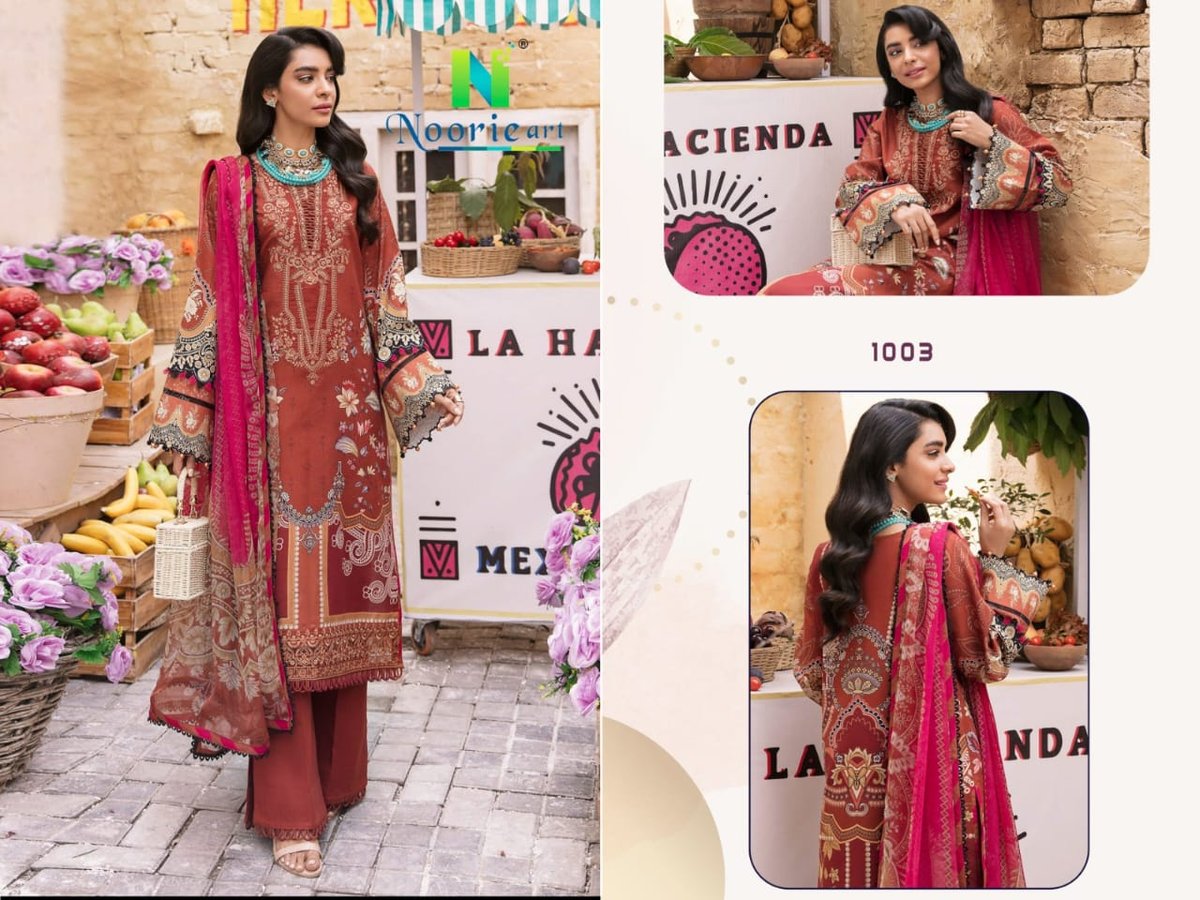 Viona Suit Lamh-E-Kashmir 1001-1008 Series 3