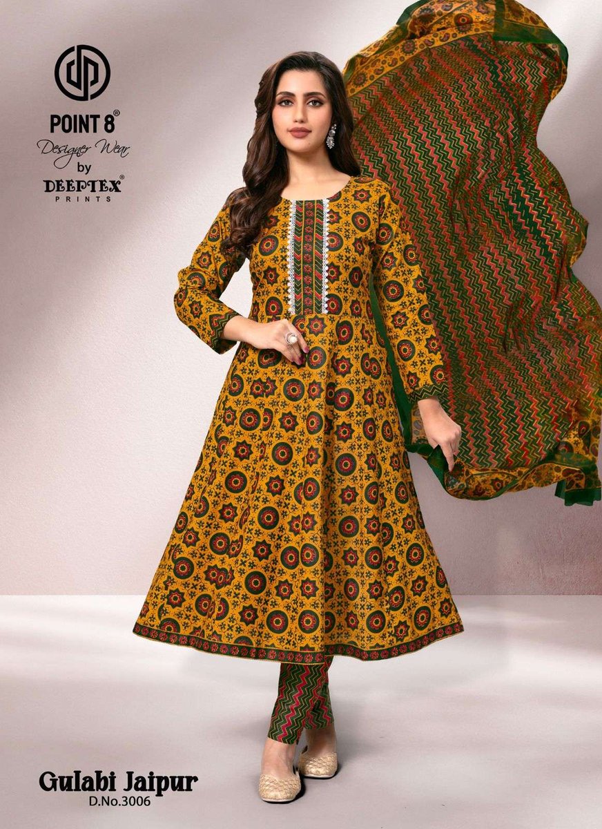 DEEPTEX GULABI JAIPUR VOL-3 3001-3008 SERIES 3