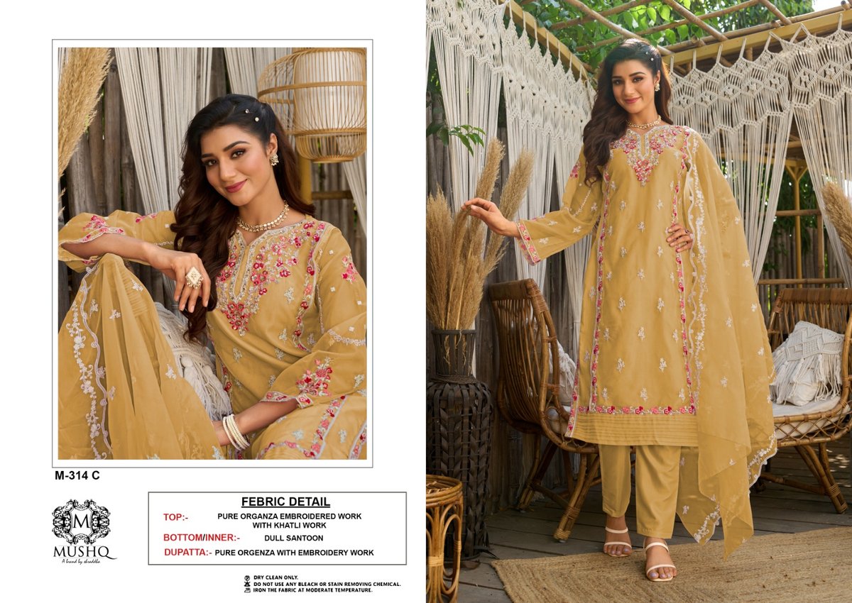 SHRADDHA DESIGNER MUSHQ M-314-A TO M-314-D 3
