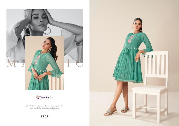 Vamika Nx Tunic Vol-2 2207-2212 Series