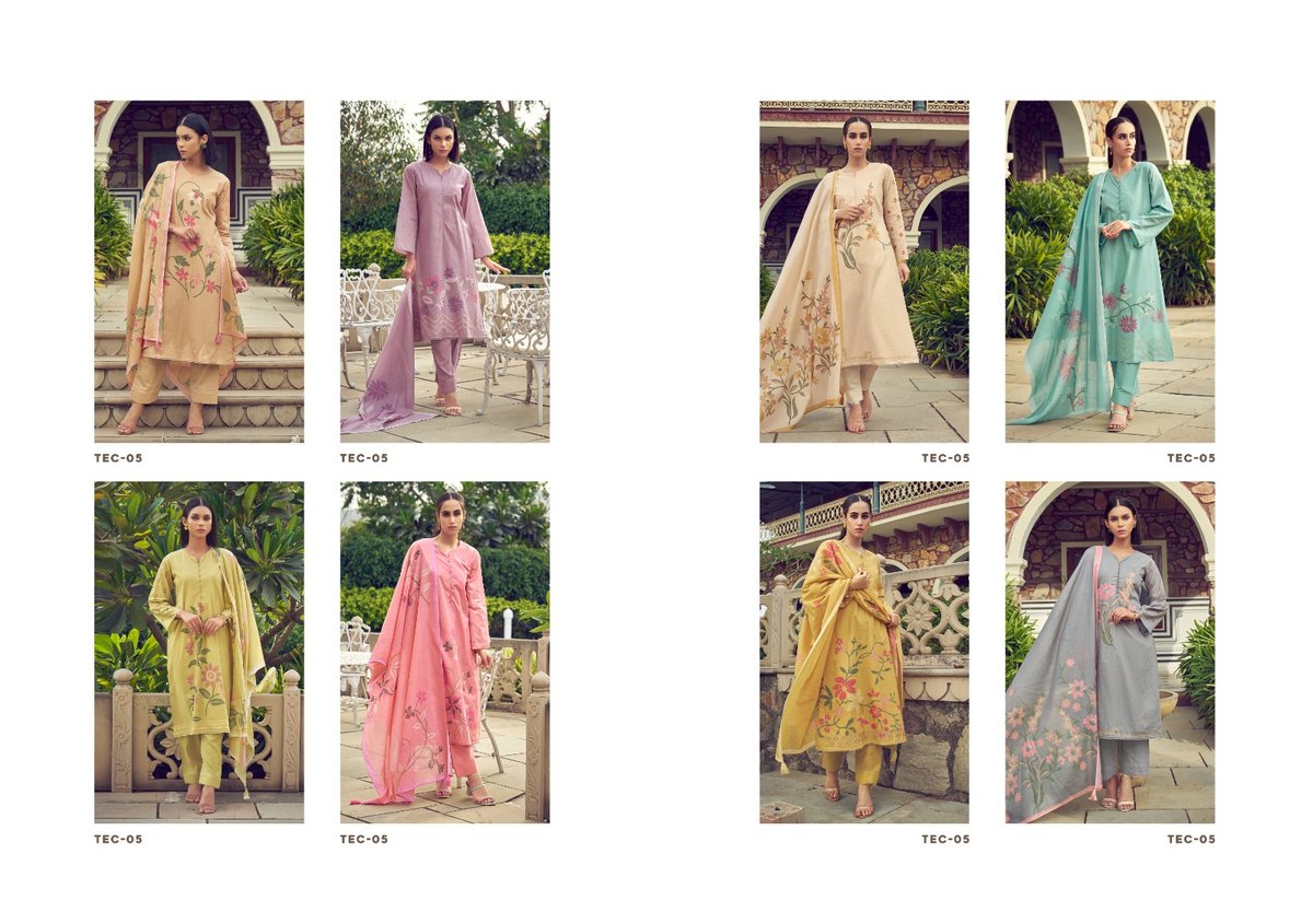 PRM TRENDZ THE ELNAZ COLLECTION TEC-01 TO TEC-08 9