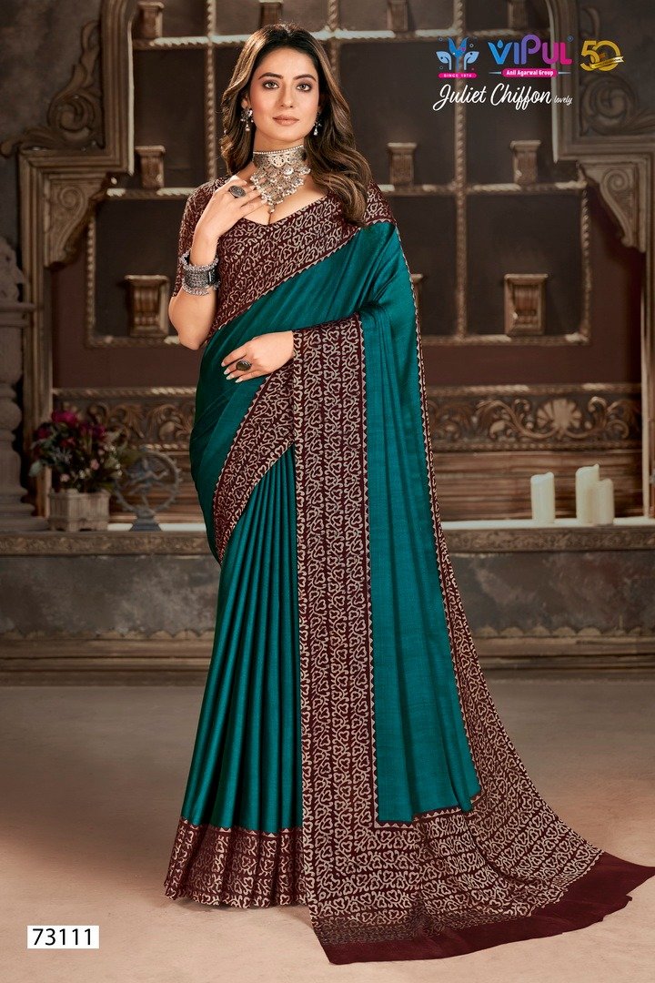 Vipul Fashion Juliete Chiffon Lovely 73107-73118 Series 5