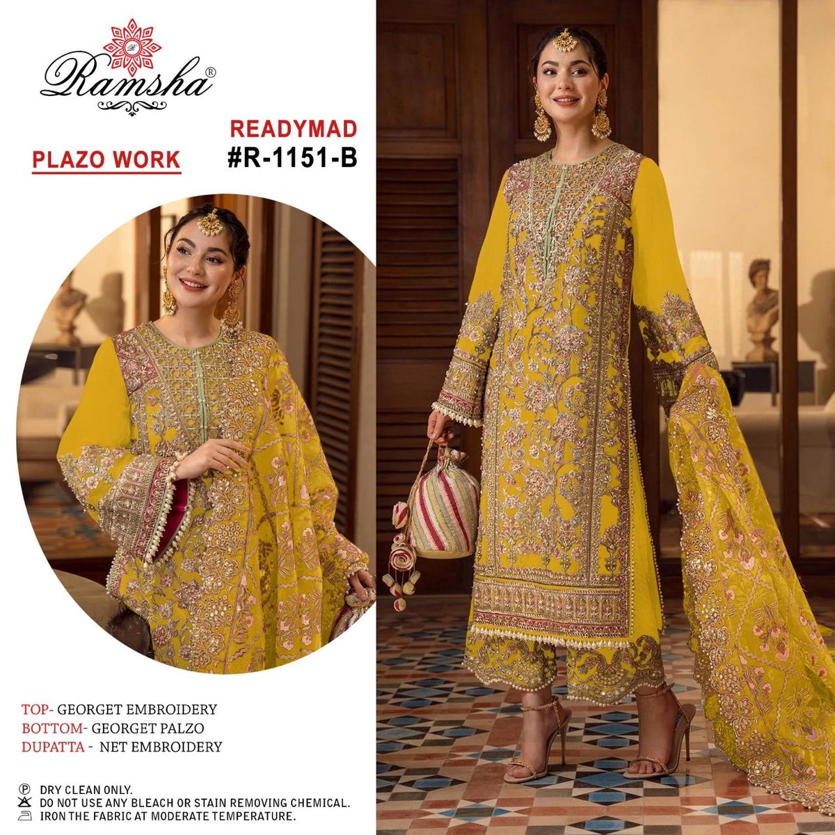 RAMSHA SUIT READYMADE R-1151-A TO R-1151-D 2