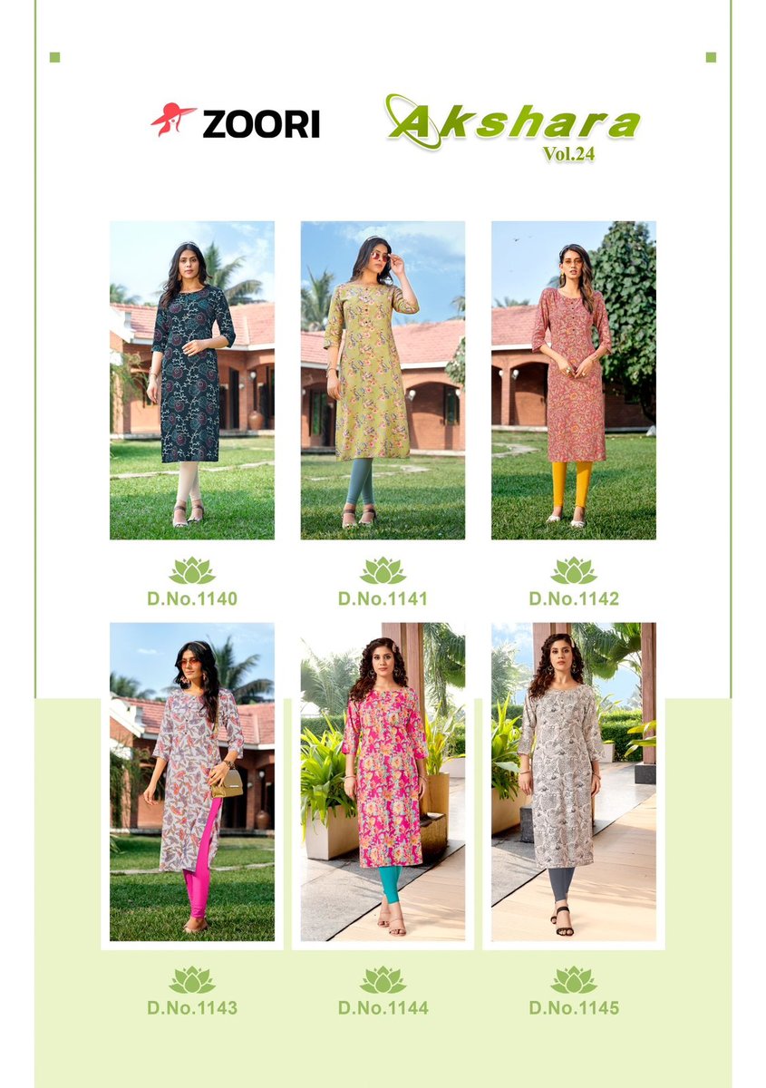 ZOORI AKSHARA VOL-24 1140 TO 1145 7