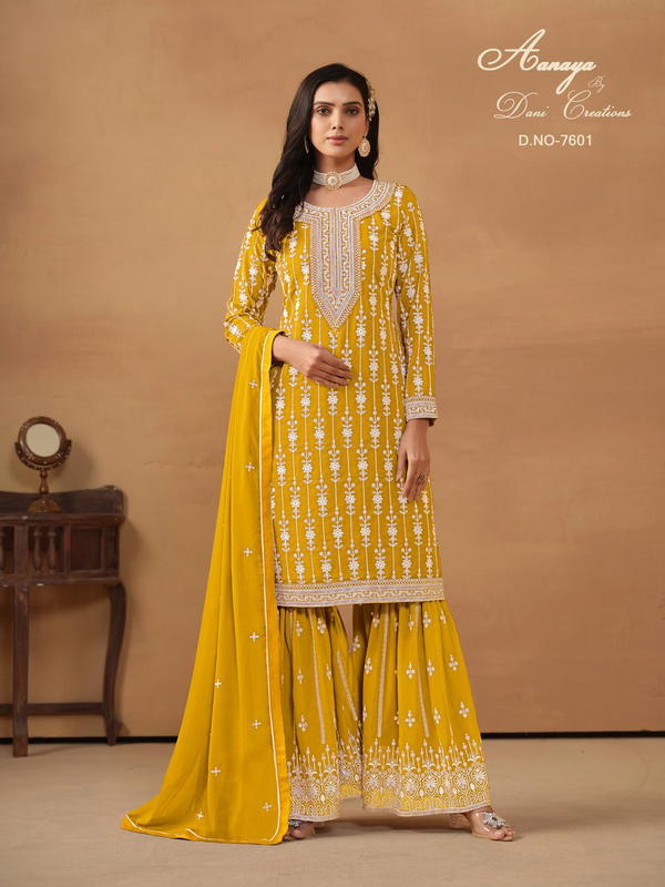DANI CREATION ANAYA VOL-176 7601 TO 7604