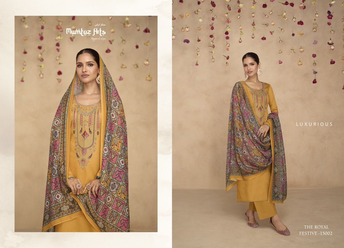 MUMTAZ ARTS ROYAL FESTIVE 15001 TO 15007 2