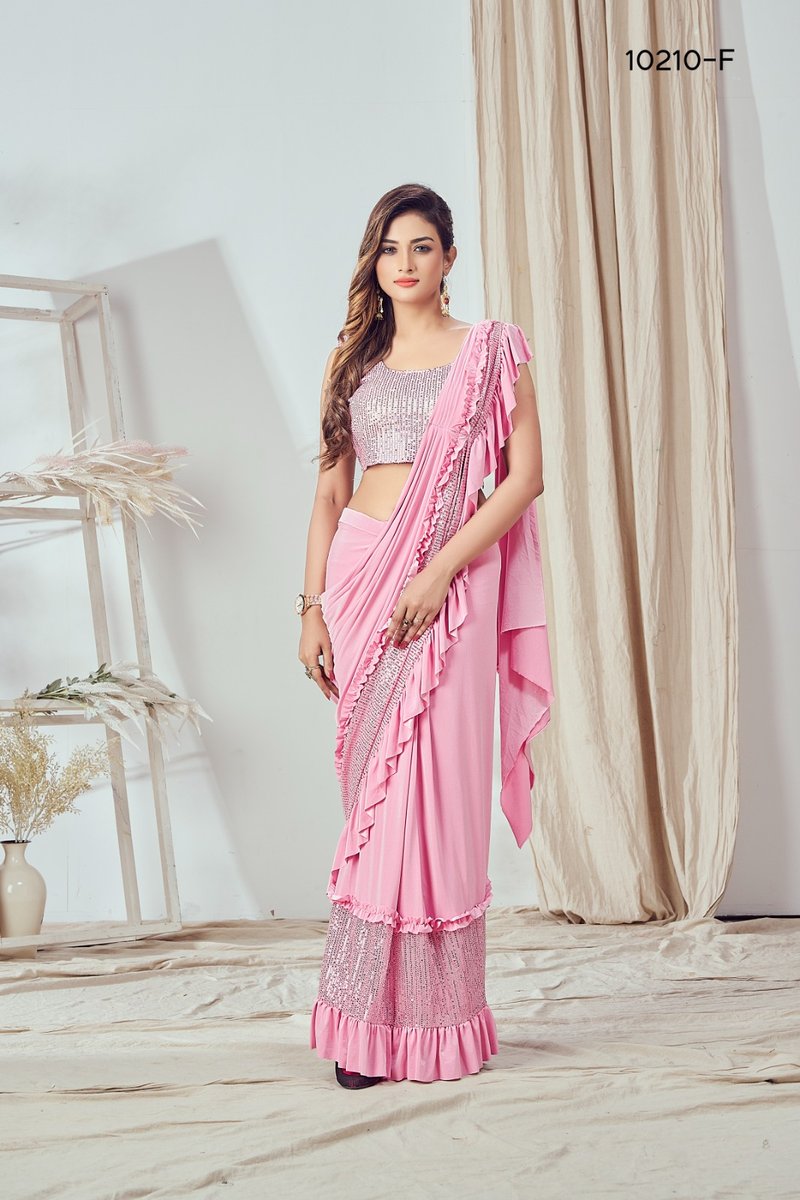 AMOHA READY TO WEAR SAREE 10210-A TO 10210-F 6