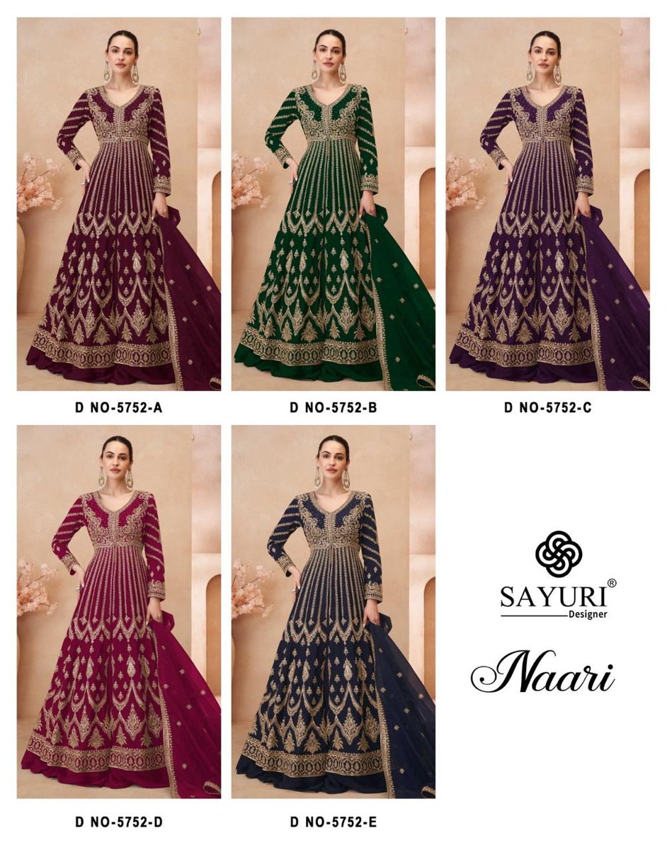 SAYURI DESIGNER NAARI 5752A-5752E 6