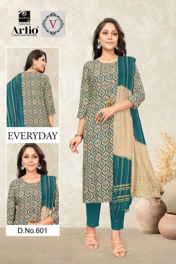 Kapil Trendz Artio Every Day 601-622 Series