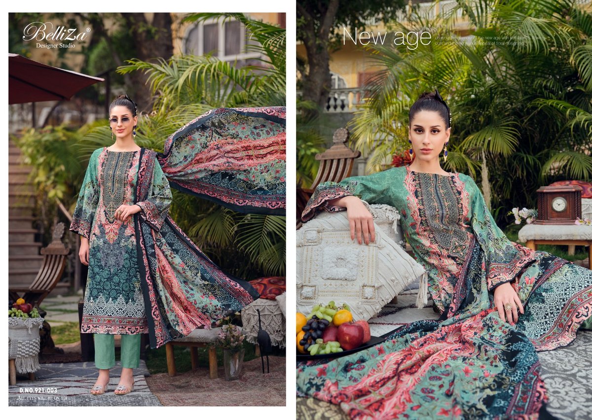 BELLIZA DESIGNER NAIRA VOL-54 921-001 TO 921-008 3