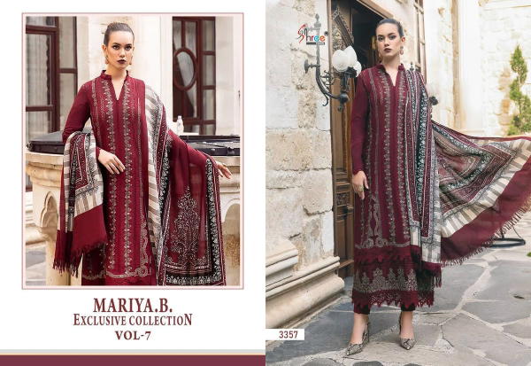 SHREE FAB MARIA B. EXCLUSIVE COLLECTION VOL-07 3357 AND 3359