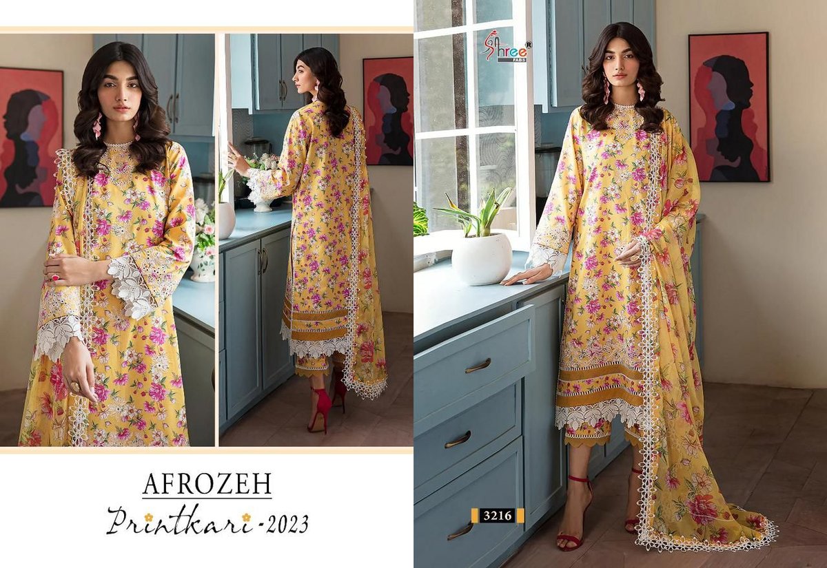 Shree Fab Afrozeh Printkari 2023 3214-3218 Series 3