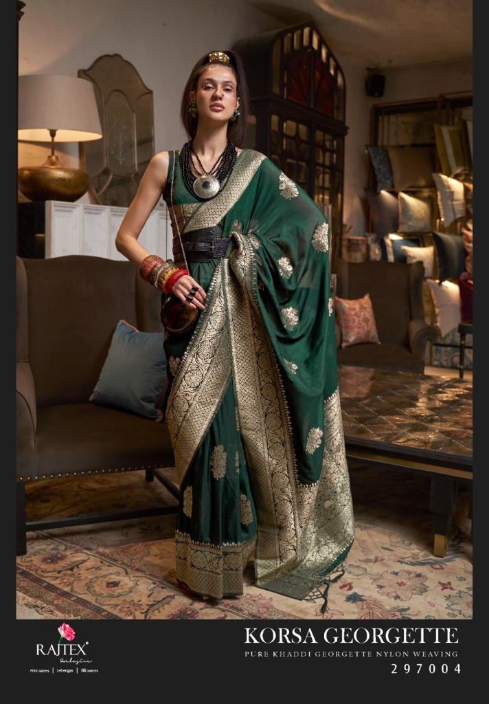 Rajtex Fabrics Korsa Georgette 297001-297006 Series 7