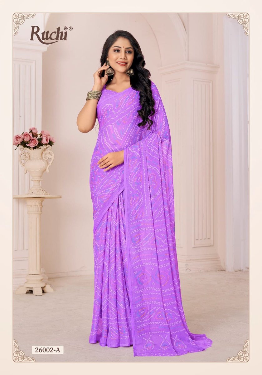 RUCHI STAR CHIFFON 130 EDITION 26001-A TO 26003-D 5