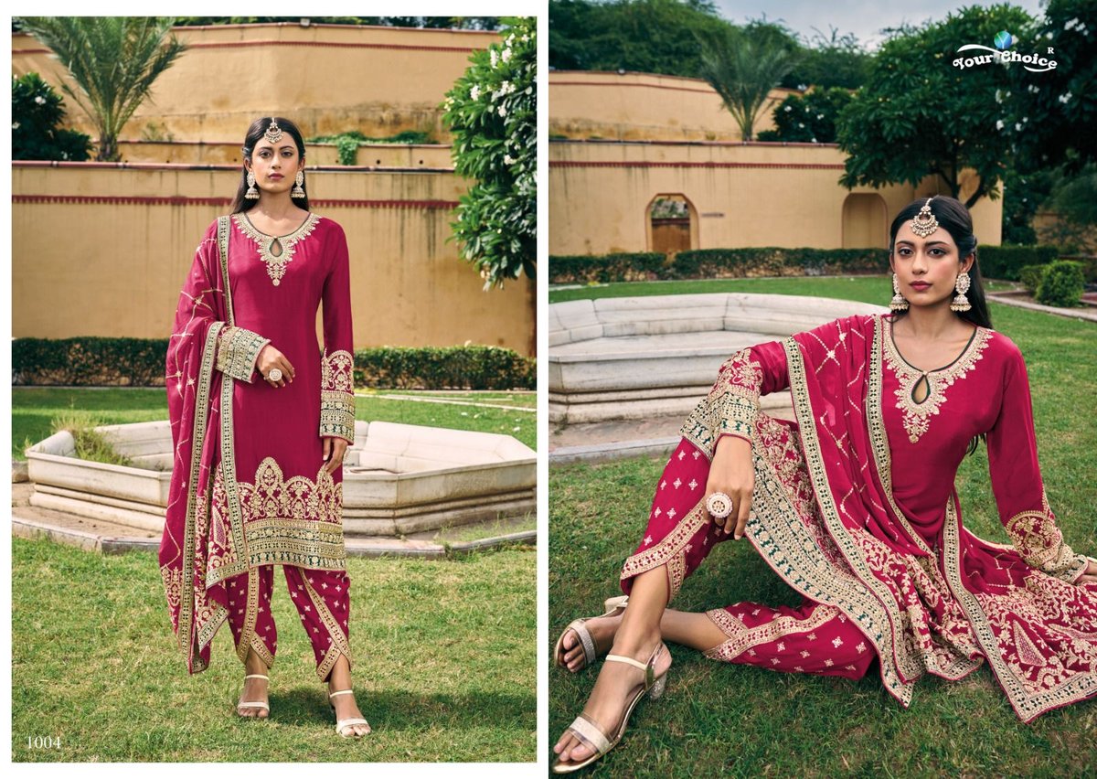 Your Choice Punjabi Suit 1001-1004 Series 4