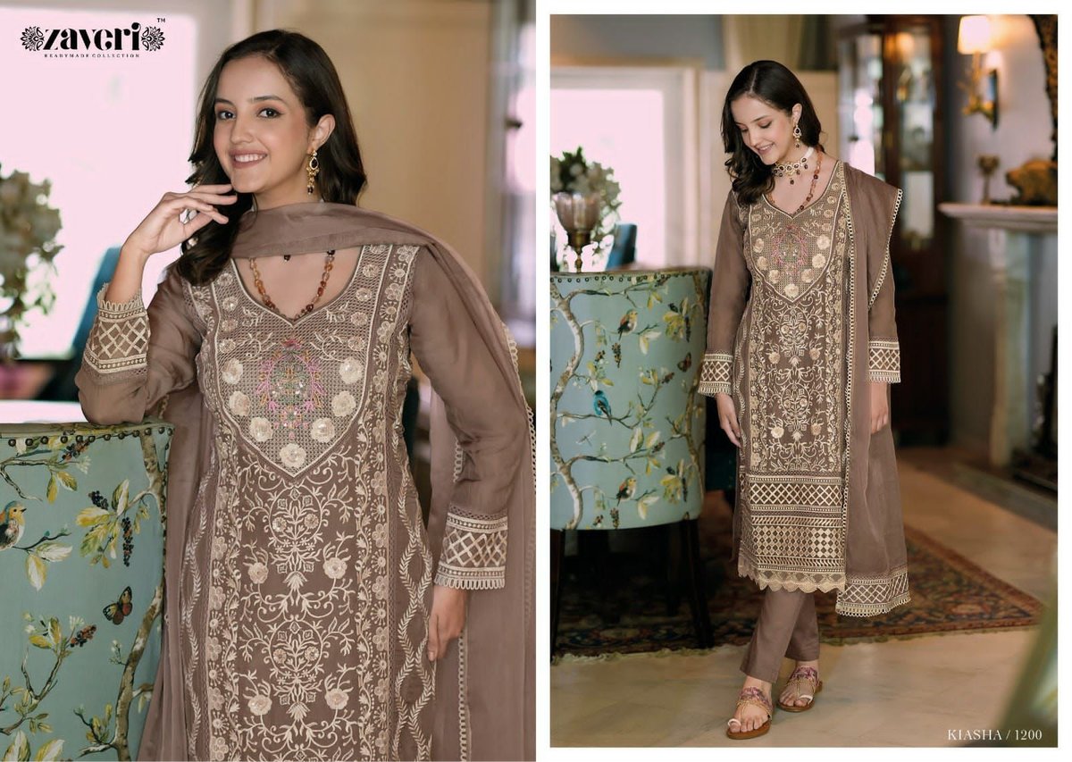 Zaveri Kiasha 1197-1200 Series 4