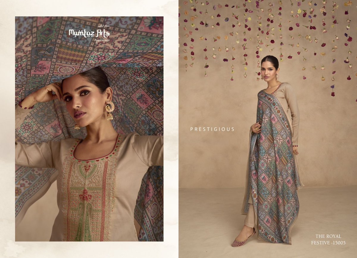 MUMTAZ ARTS ROYAL FESTIVE 15001 TO 15007 5