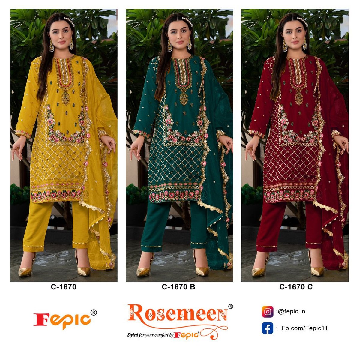 FEPIC ROSEMEEN C-1670-A TO C-1670-C 4