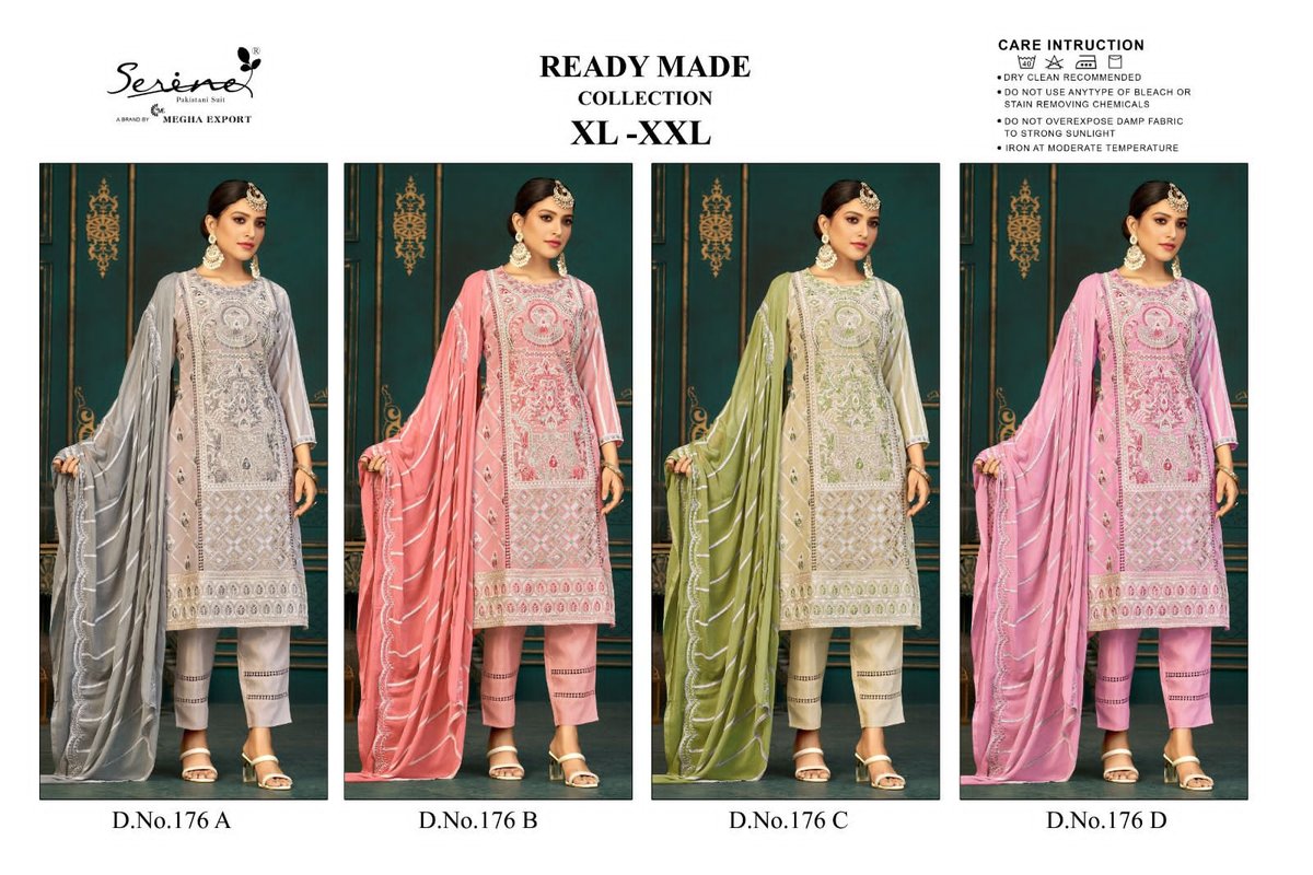 Serine Pakistani Readymade Collection 176 Colors 5