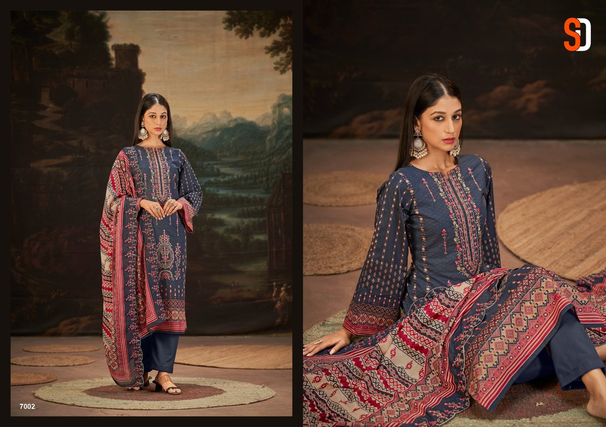SHARADDHA DESIGNER BIN SAEED VOL-7 7001 TO 7008 2