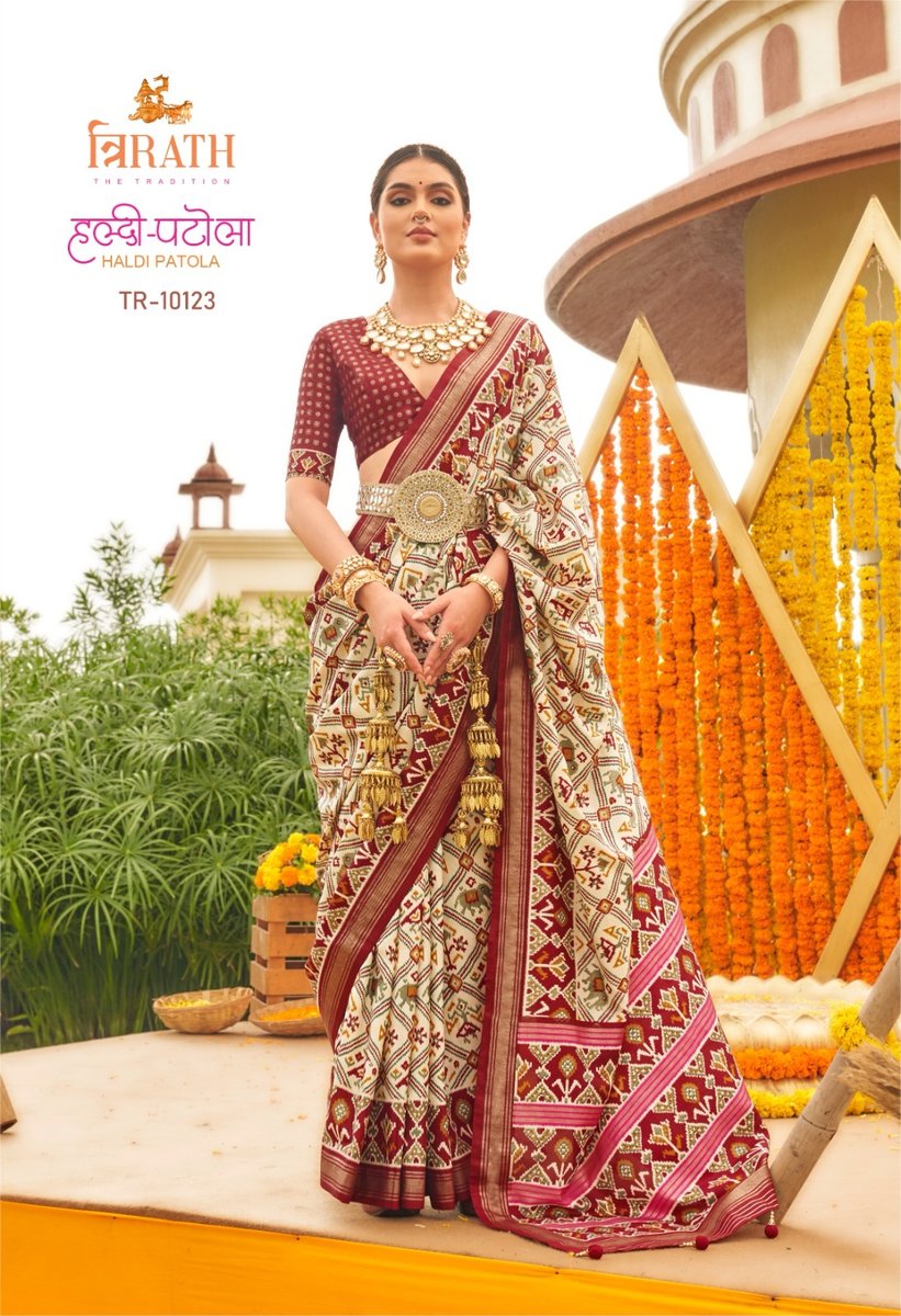 TRIRATH HALDI PATOLA SERIES 10116-10123 8