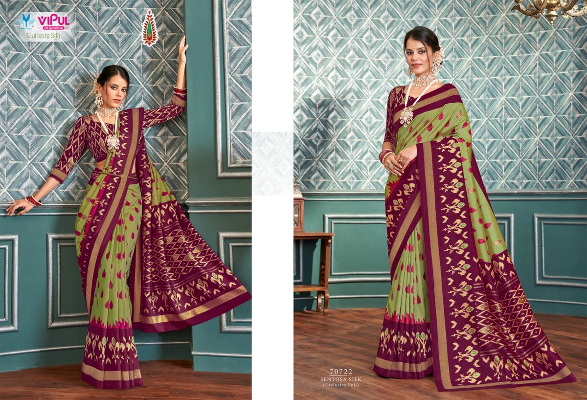 Vipul Fashion Gulmarg Silk Vol-3 70713-70730 Series 10