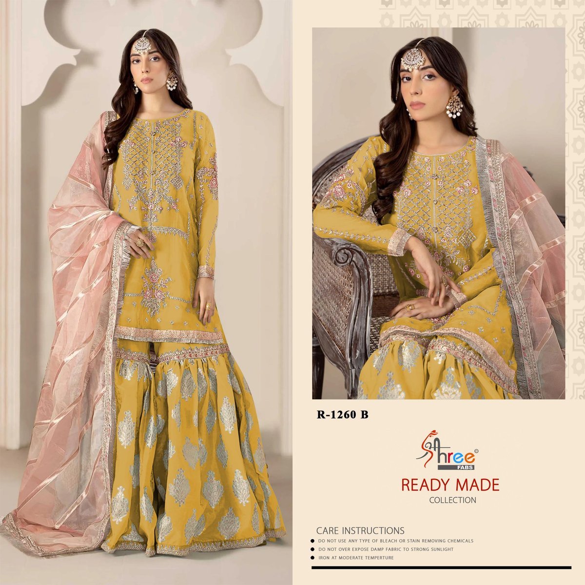 SHREE FAB READY MADE COLLECTION R-1260-A TO R-1260-D 2