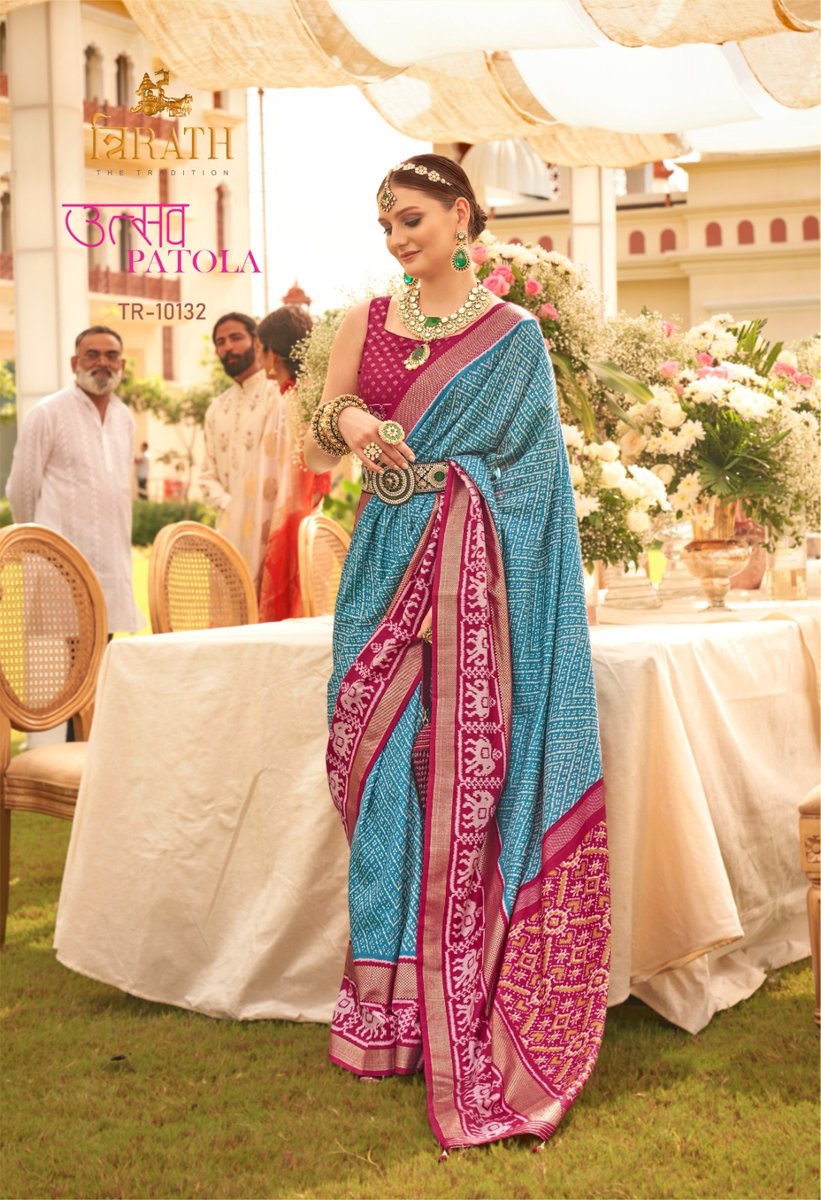 Trirath Utsav Patola 10124-10132 Series 9