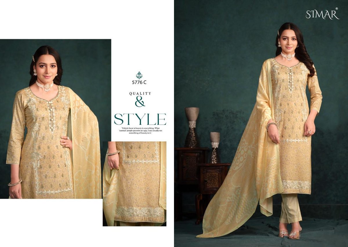 GLOSSY SIMAR SANAZ 5776-A TO 5776-D 3