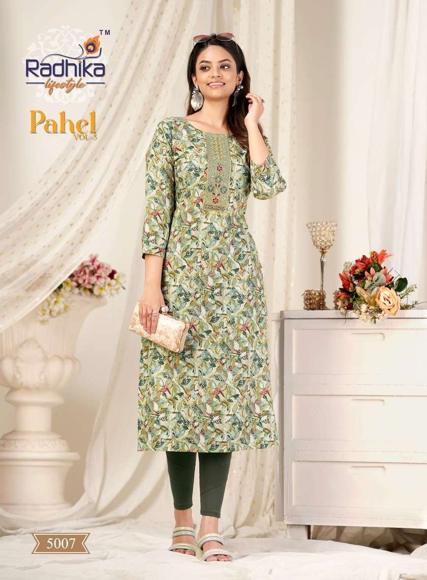 Radhika Lifestyle Pahel Vol-5 5001-5009 Series 7