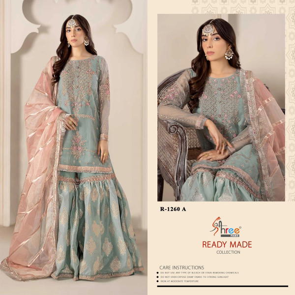 SHREE FAB READY MADE COLLECTION R-1260-A TO R-1260-D