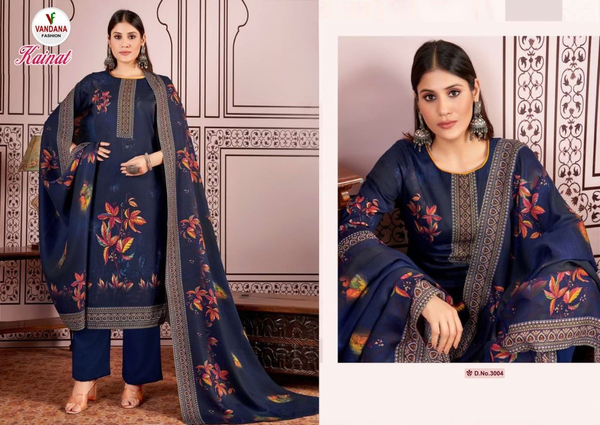 VANDANA FASHION KAINAT VOL-03 3001 TO 3010 4