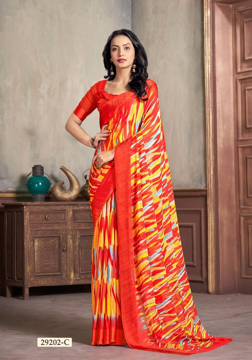 RUCHI SAREE CHERRY-40 29201-A TO 29203-D 7